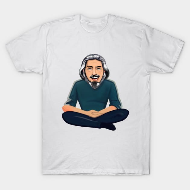 Alan Watts T-Shirt by PsilocyBram